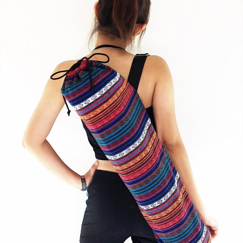 Handmade Yoga Mat Bag Yoga Bag Sports Bags Tote Yoga Sling Bag Etsy