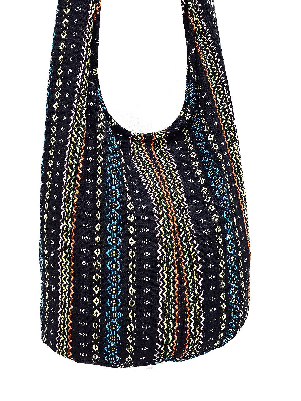 Woven Cotton Bag Hippie bag Hobo Boho bag Shoulder bag Sling Etsy