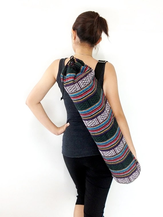 Handmade Yoga Mat Bag Yoga Bag Sports Bags Tote Yoga Sling Bag Etsy