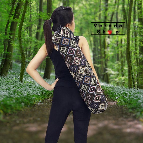 Handmade Yoga Mat Bag,yoga Bag,sports Bags,tote Yoga Sling Bag