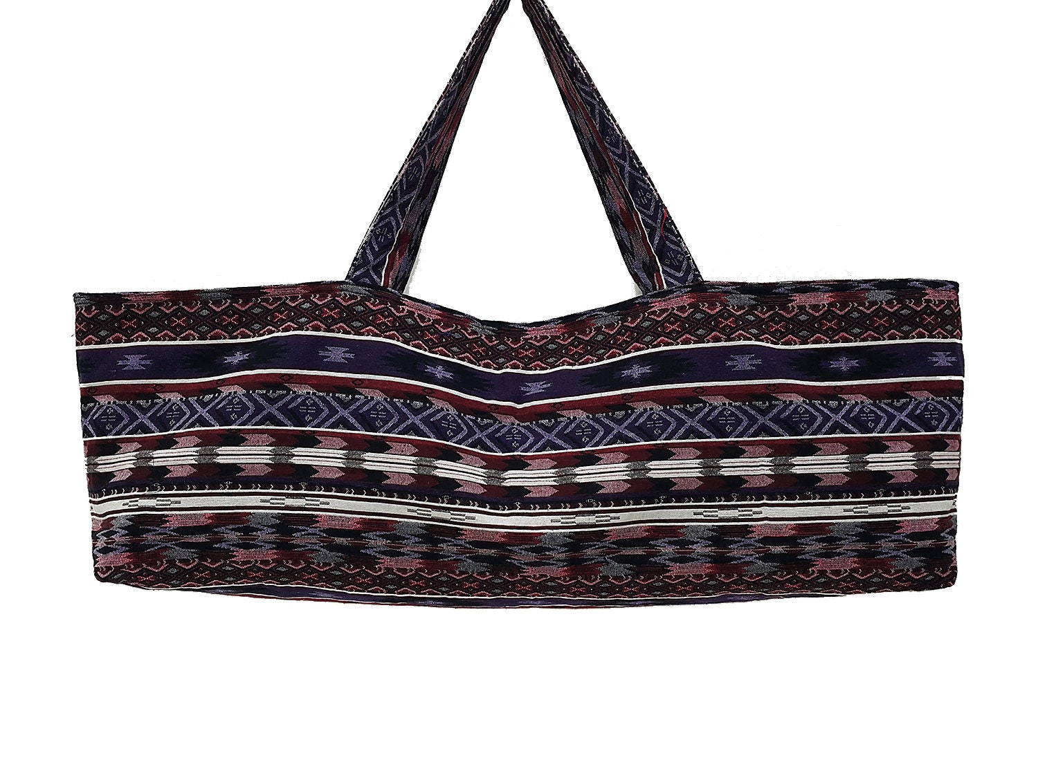 Handmade Yoga Mat Bag Sports Bags Woven Cotton Yoga Bag Tote | Etsy