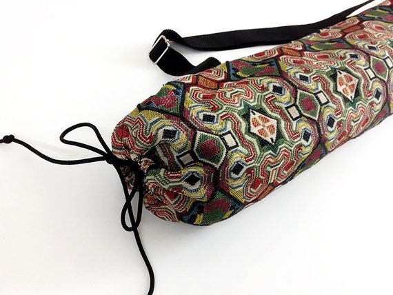 Handmade Yoga Mat Bag Sports Bags Woven Cotton Yoga Bag Tote Yoga