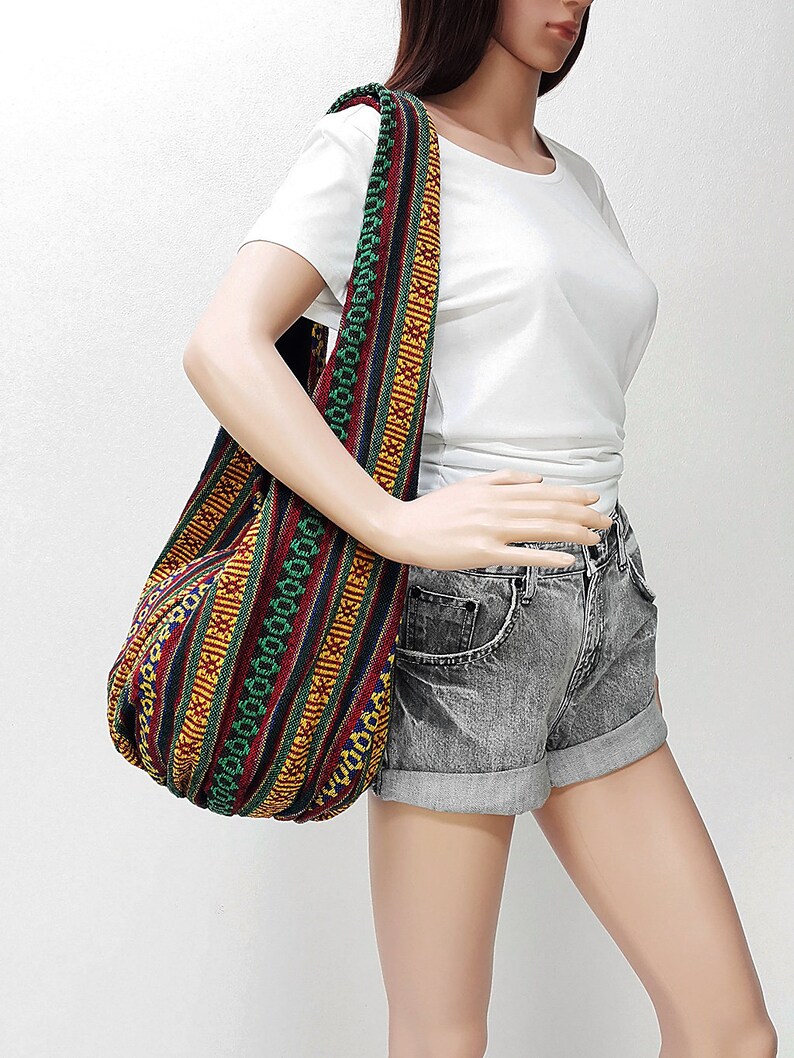 Handmade Woven Bag Handbags Purse Tote Thai Cotton Bag Hippie Etsy