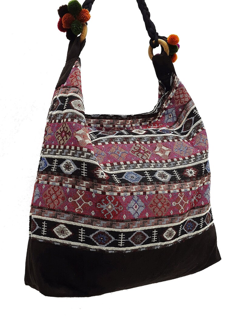 woven boho bag