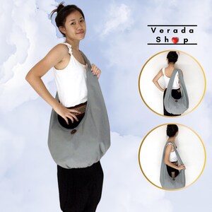 Handbags,Canvas Bag,Shoulder bag,Sling bag,Hobo bag,Boho  bag Messenger bag,Tote bag,Crossbody Purse  Gray