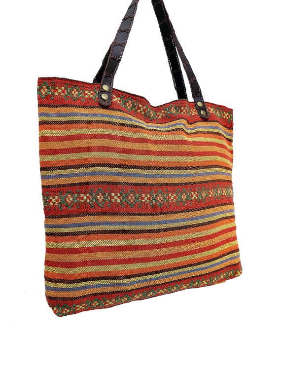 Woman Bag Handbag Thai Woven Bag Cotton Bag Purses Tote Hippie - Etsy