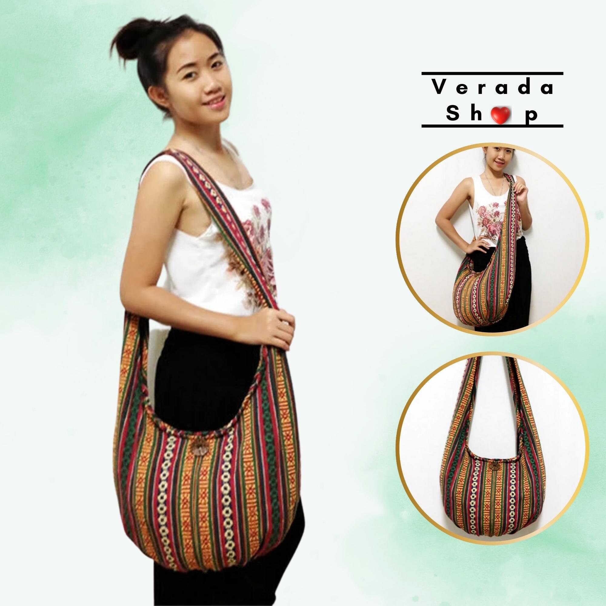  Veradashop handmade woven cotton bag boho bag shoulder