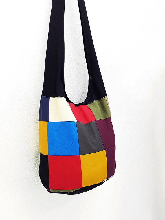 canvas hobo hippie sling bag