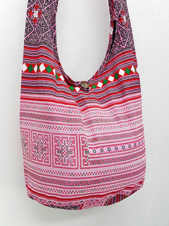 Women Bag Handbags Cotton Bag Hill Tribe Bag Hippie Bag Hobo | Etsy