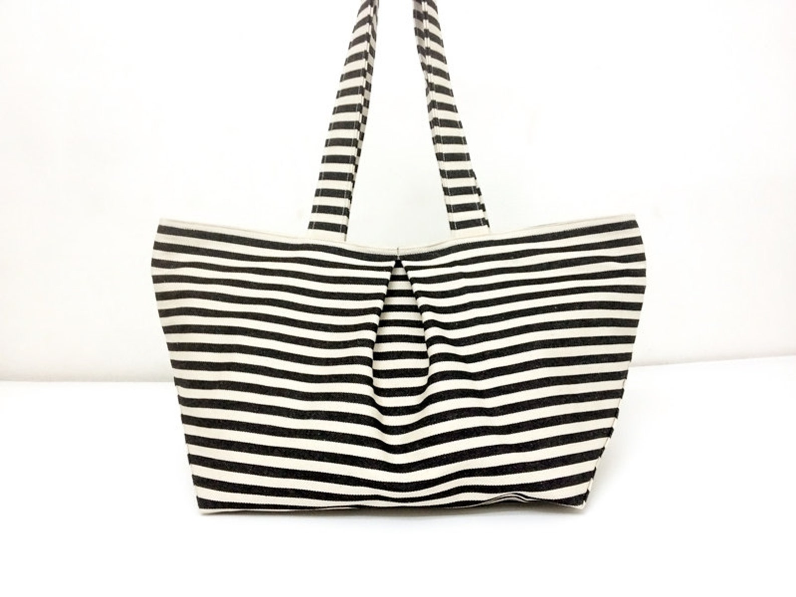 Striped Denim Bag Cotton Bag Canvas Bag Diaper Bag Shoulder - Etsy