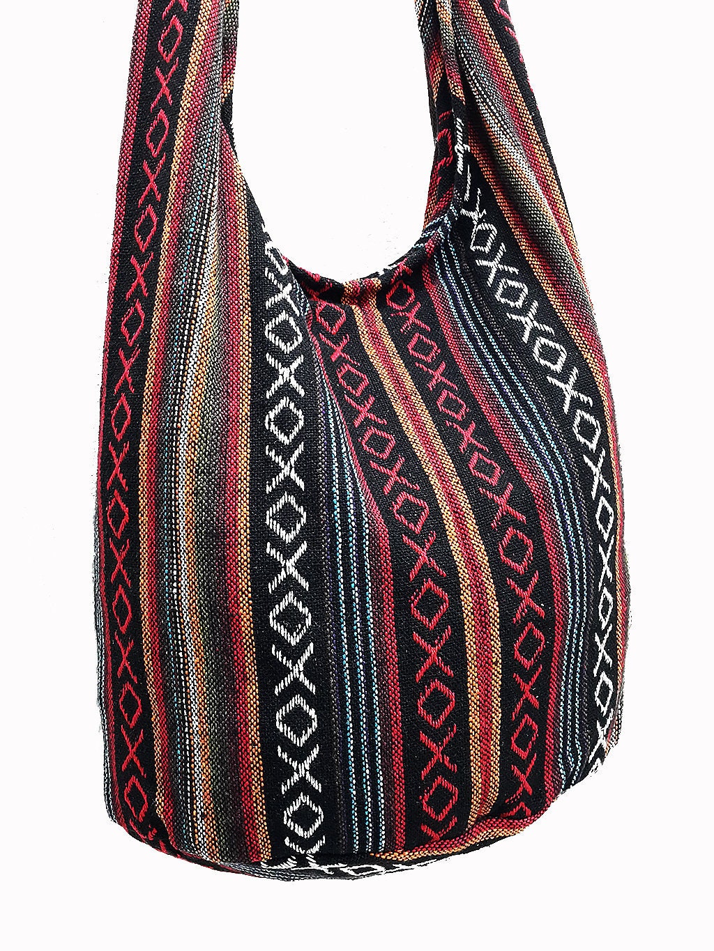 Woven Cotton Bag Hippie bag Hobo Boho bag Shoulder bag Sling | Etsy