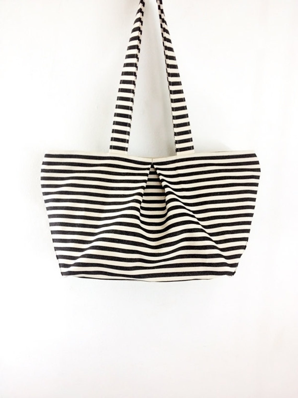 Striped Denim Bag Cotton Bag Canvas Bag Diaper Bag Shoulder - Etsy