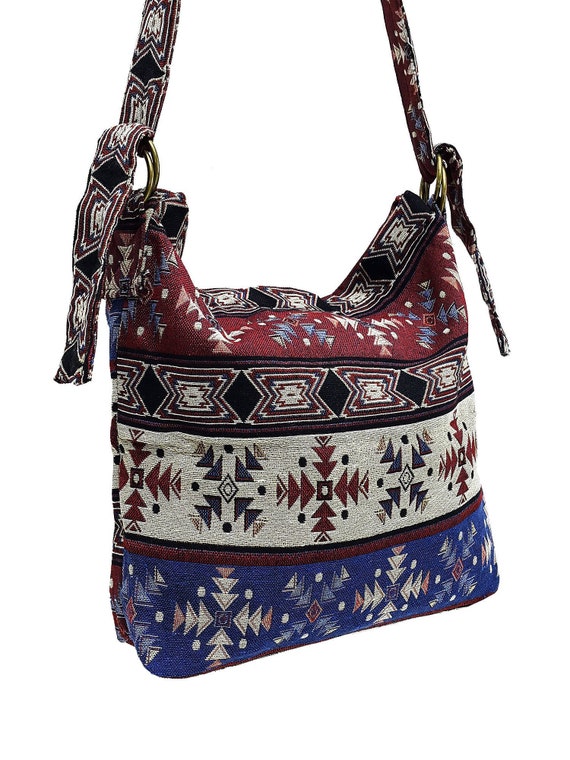 hippie hobo sling crossbody bag