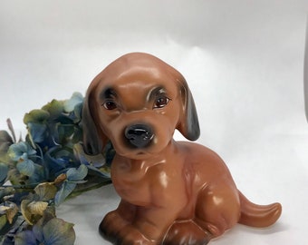 1989 Goebel Seated Dachshund