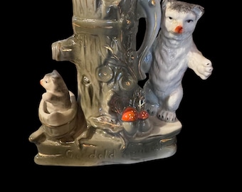 Antique German Bear Fairing Spill Holder