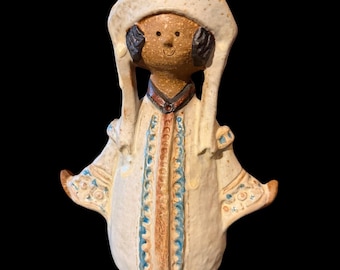 Metlox Poppytrail Helen Slater Poppet Skulptur 1970er Jahre Tina