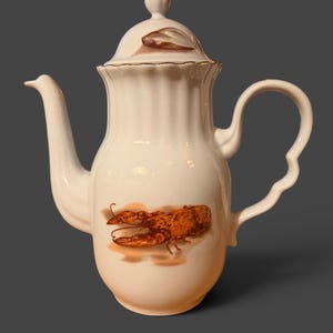 MCM Wawel Porcelain Nautical Tea or Coffee Pot