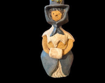 Metlox Poppytrail Helen Slater Poppet Skulptur 1970er Jahre Louisa