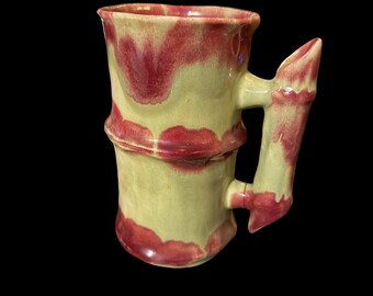 Rare Large  Guppy Island Ware California Bamboo Mug