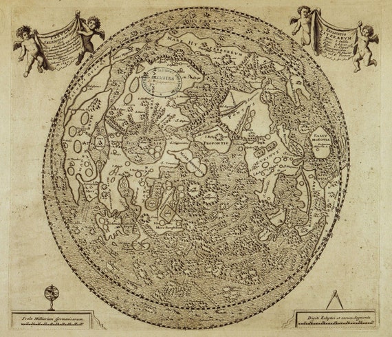 Vintage Illustration Of Old Atlas Map Of World On Ancient