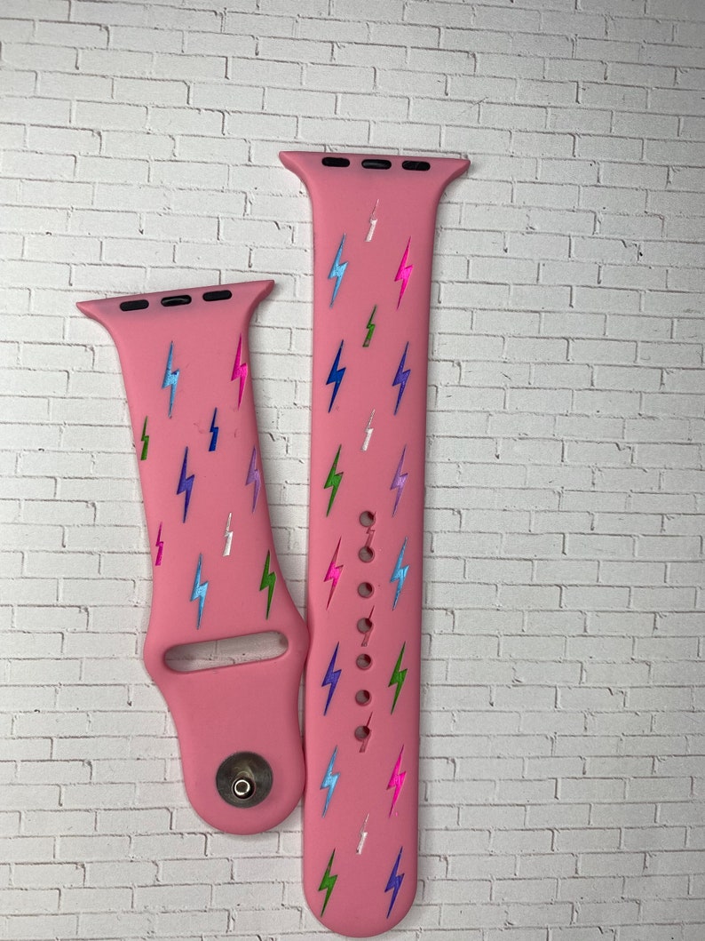 Lightning Bolt, Apple Watch Band File, Svg File, File for Laser