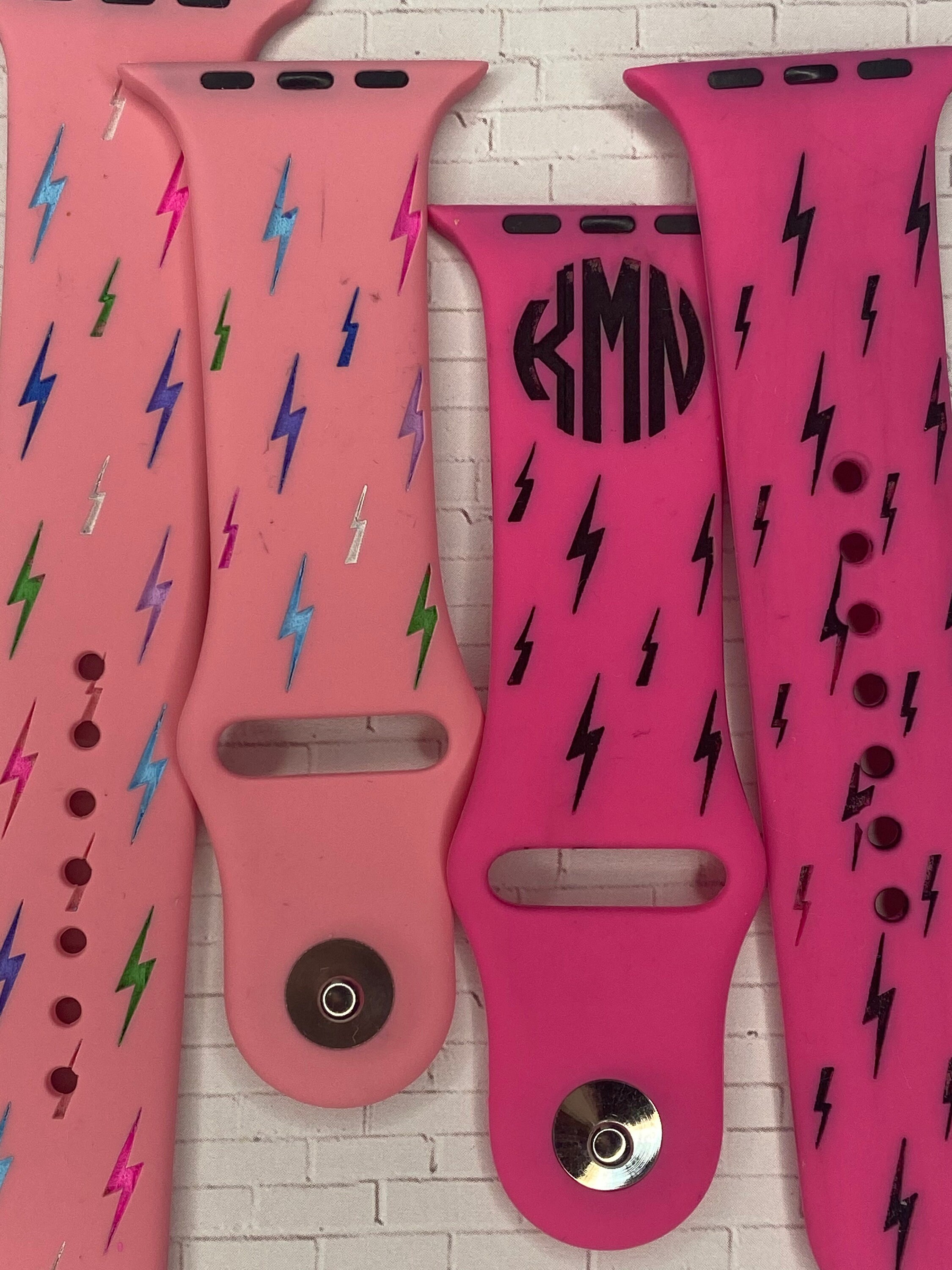 Lightning Bolt, Apple Watch Band File, Svg File, File for Laser Engraving Etsy