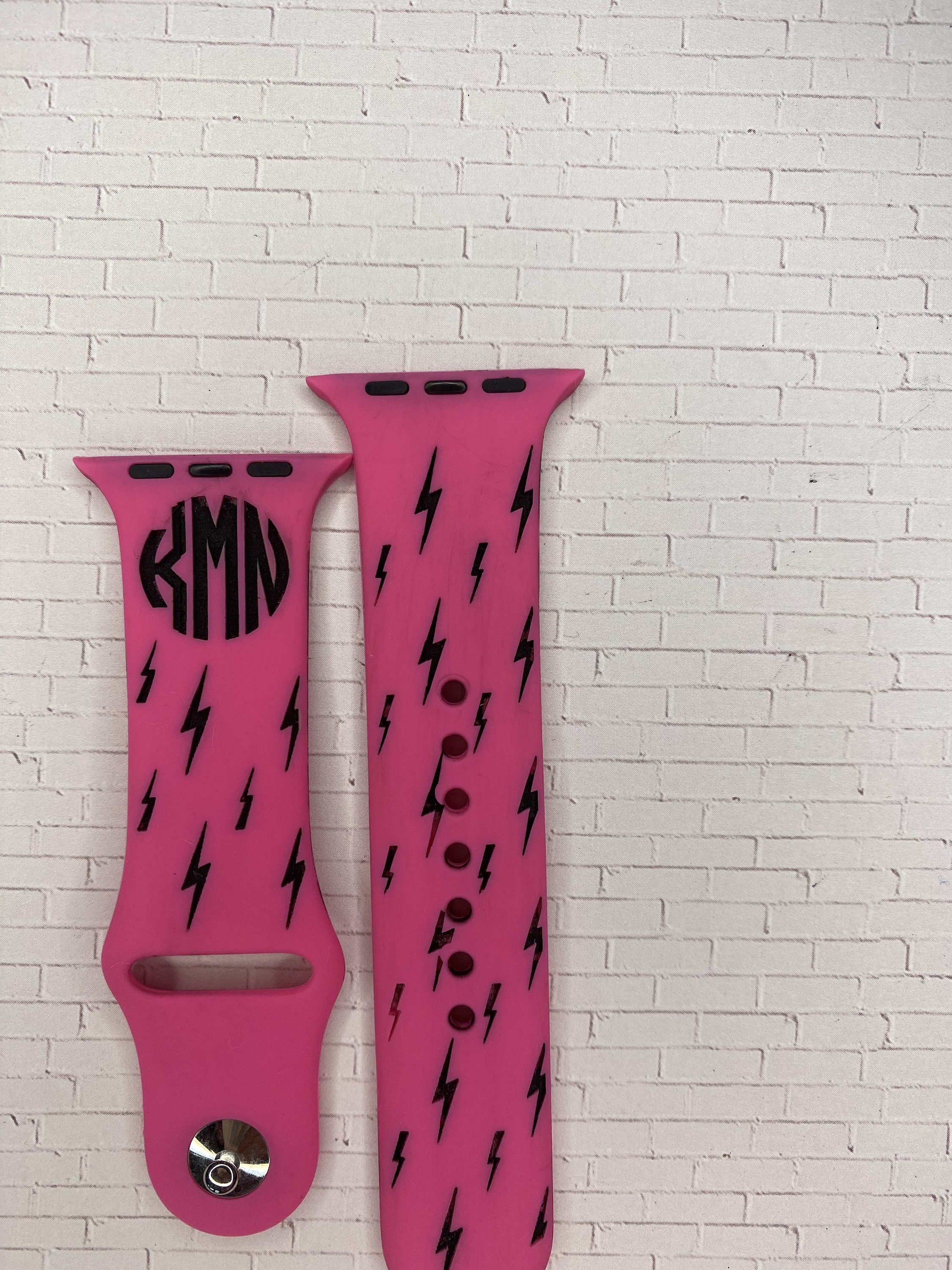 Lightning Bolt, Apple Watch Band File, Svg File, File for Laser Engraving Etsy