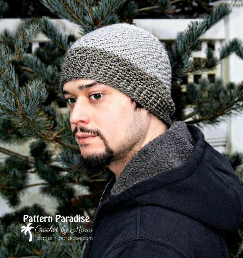 Crochet Pattern for Endless Possibilities Beanie Hat, Slouch, Newborn to Adult size, Hat for Men, Women, Kids image 8