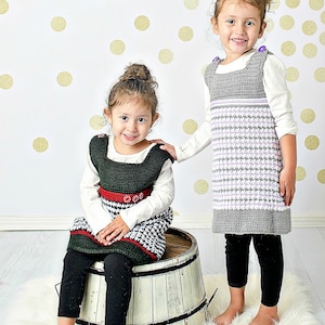 Crochet Pattern for Dress Tunic Top, Baby Girl Dress or Top Swing Style, Jumper Dress, Girl&#39;s Dress, Girls Tunic, Baby Top, Baby Tunic