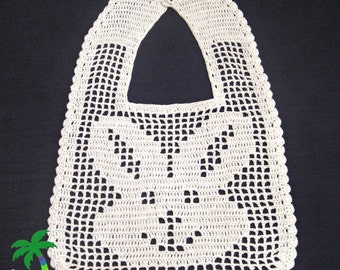 File Crochet Bib - Bunny, Crochet Pattern PDF 12-048