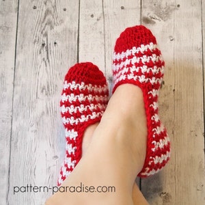 Crochet Pattern Slipper Socks PDF 16-253