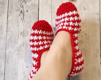 Crochet Pattern Slipper Socks PDF 16-253