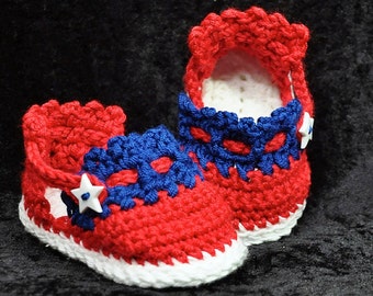 Baby Booties Sandals Espadrilles , Crochet Pattern, PDF 12-113 INSTANT DOWNLOAD