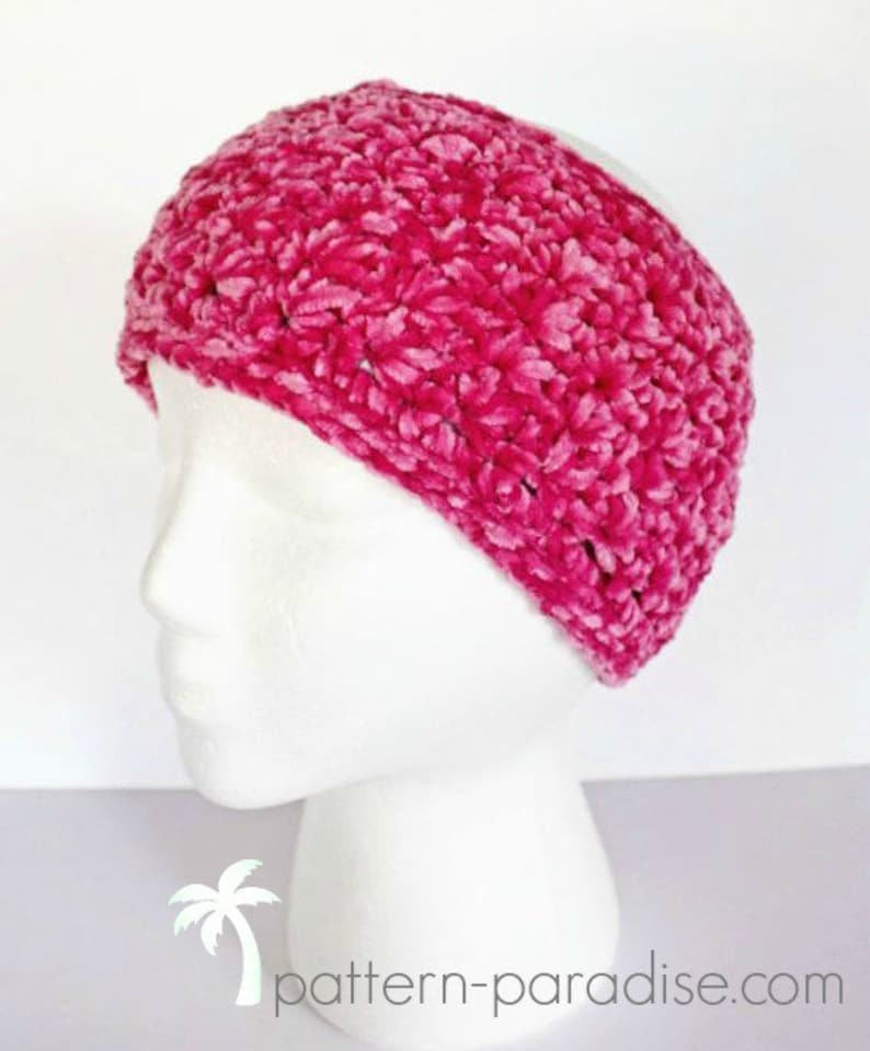 Crochet Pattern for Headband, Ear Warmer in Start Stitch PDF 16-225 INSTANT DOWNLOAD image 3