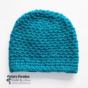 Crochet Pattern for Endless Possibilities Beanie Hat, Slouch, Newborn to Adult size, Hat for Men, Women, Kids image 2