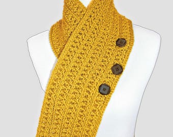 Crochet Pattern for Scarf, Winter Haven Collection, Toddler, Child, Adult PDF 17-342