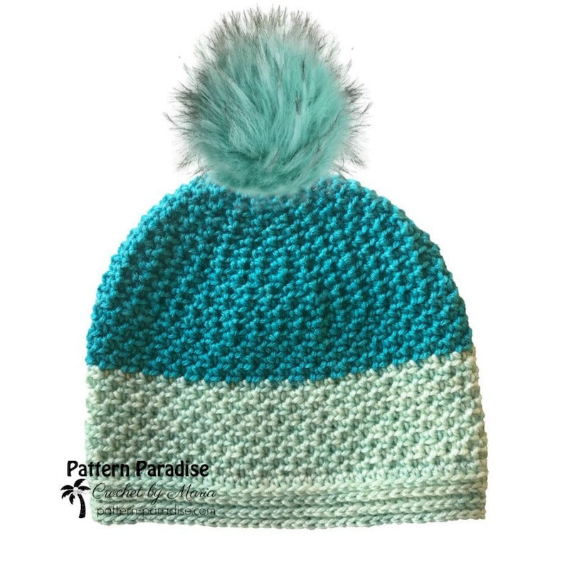 Crochet Pattern for Endless Possibilities Beanie Hat, Slouch, Newborn to Adult size, Hat for Men, Women, Kids image 9