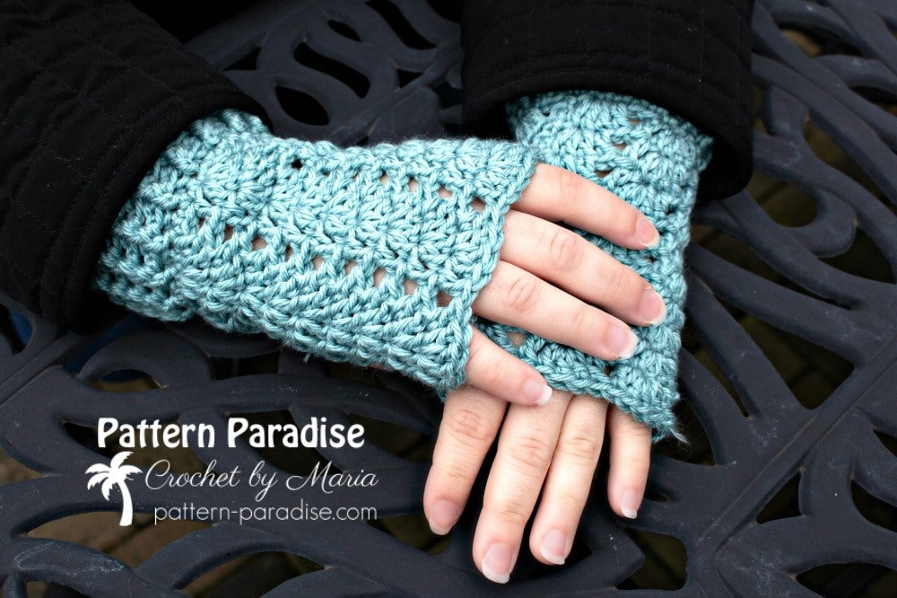 29 Victorian Fingerless Gloves Crochet Patterns to Add Elegant, Vintage Flair 7 Crochet Pattern for Fingerless Gloves