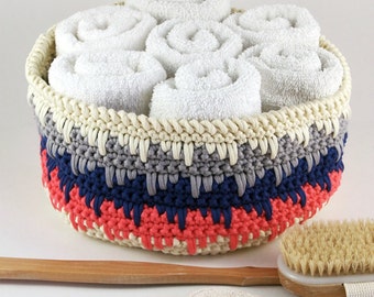 Crochet Pattern Himalayan Basket Container PDF 16-257