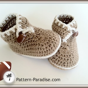 Crochet Pattern Baby Booties, Sweet Feet Slippers Shoes, PDF 12-036 INSTANT DOWNLOAD image 1