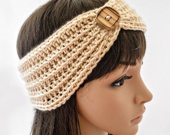 Crochet Pattern for Headband, Ear Warmer Turban PDF 16-267