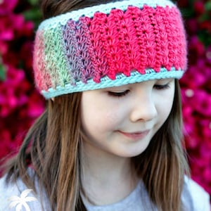 Crochet Pattern for Headband, Ear Warmer in Start Stitch PDF 16-225 INSTANT DOWNLOAD image 1