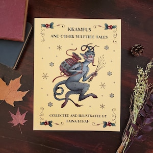 Krampus e altri racconti di Natale Libro illustrato di Krampus Racconti di Natale inquietanti immagine 7