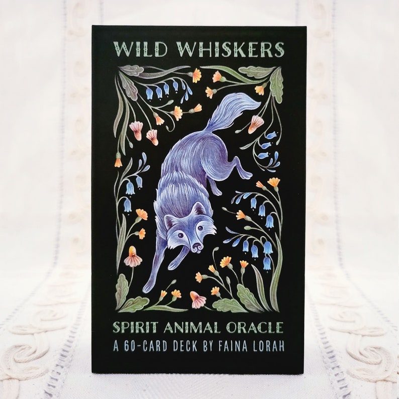 Wild Whiskers Oracle Deck Spirit Animal Divination Cards Animal Oracle Cards image 6