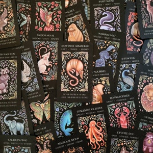 Wild Whiskers Oracle Deck Spirit Animal Divination Cards Animal Oracle Cards image 7