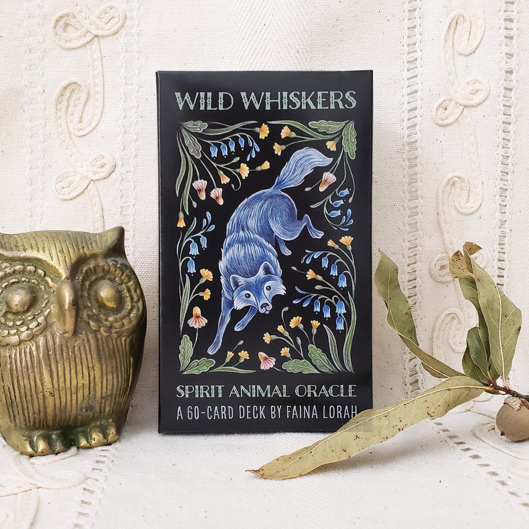 Wild Whiskers Oracle Deck Spirit Animal Divination Cards photo