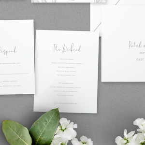 Grote Insert, Info Card, Digitale Info Card, Printed Info Card, Printed Insert, Routebeschrijving, Hotel, Receptie, Floral Wedding Klaprozen, Lucy
