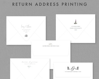 Printed Envelopes, Invitation Envelope Printing, Return Address Printing,  Digital Calligraphy,  Envelope Addressing,  Wedding Address UG02