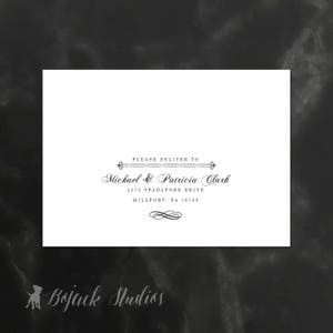 Printed Envelopes, Invitation Envelope Printing, Guest Address Printing, Digital Calligraphy, Envelope Addressing, Wedding Address UG01 image 8