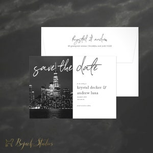 Minimal Save the Date, Foto Save our Date, Moderne Foto Hochzeit Ankündigung, Minimal STD, Foto Save the Date Karte, Hochzeit STD, 18029